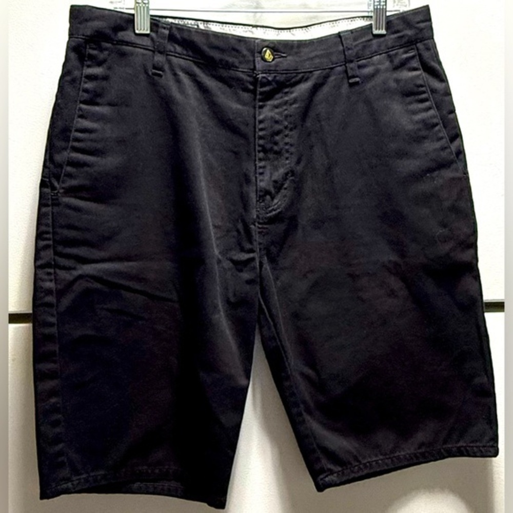 🏜️Volcom Black Casual Streetwear Skater Shorts